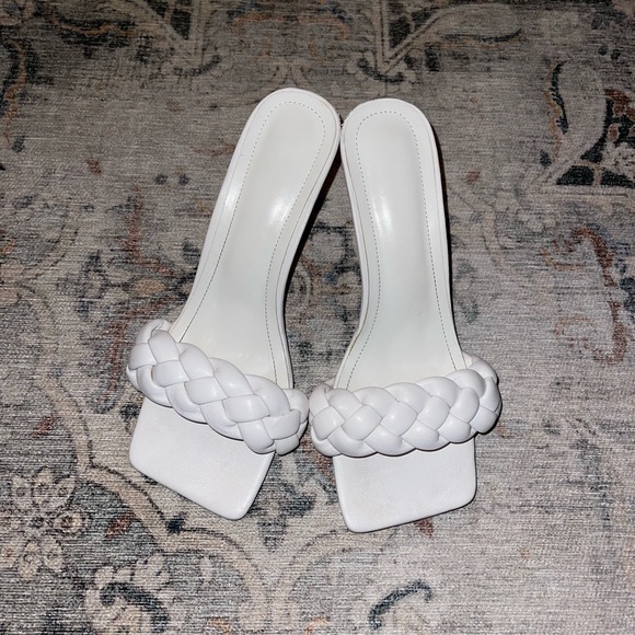 Shoes - Braided Strap Heels